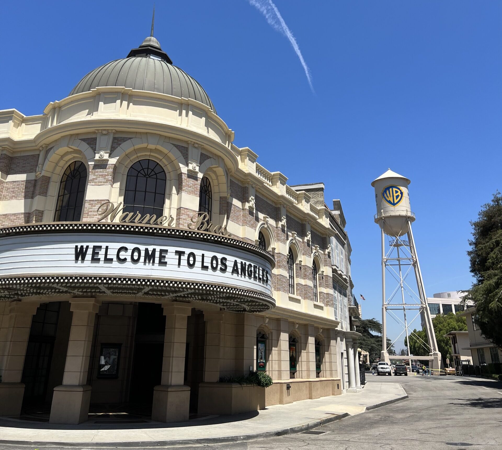 Warner Bros robotaxi WELCOME